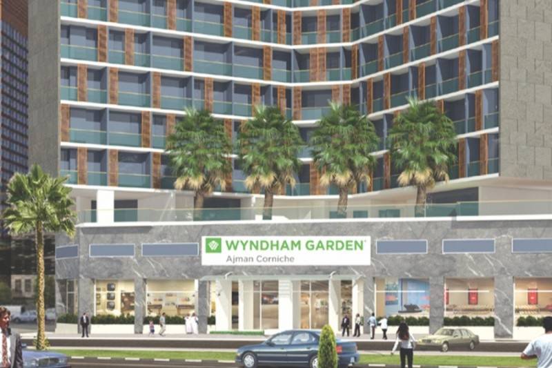 Wyndham garden ajman corniche. Вудман Гарден Аджман. Виндхам Корниш. Wyndham Garden Греция. Расположение корпусов Wyndham Garden Lara.